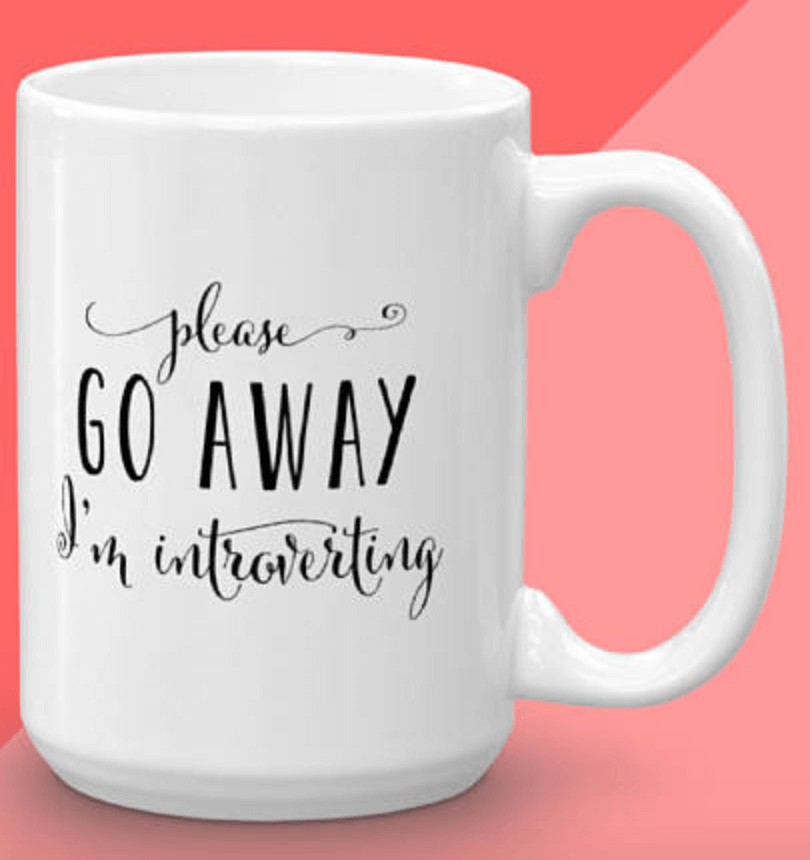 Introvert mug