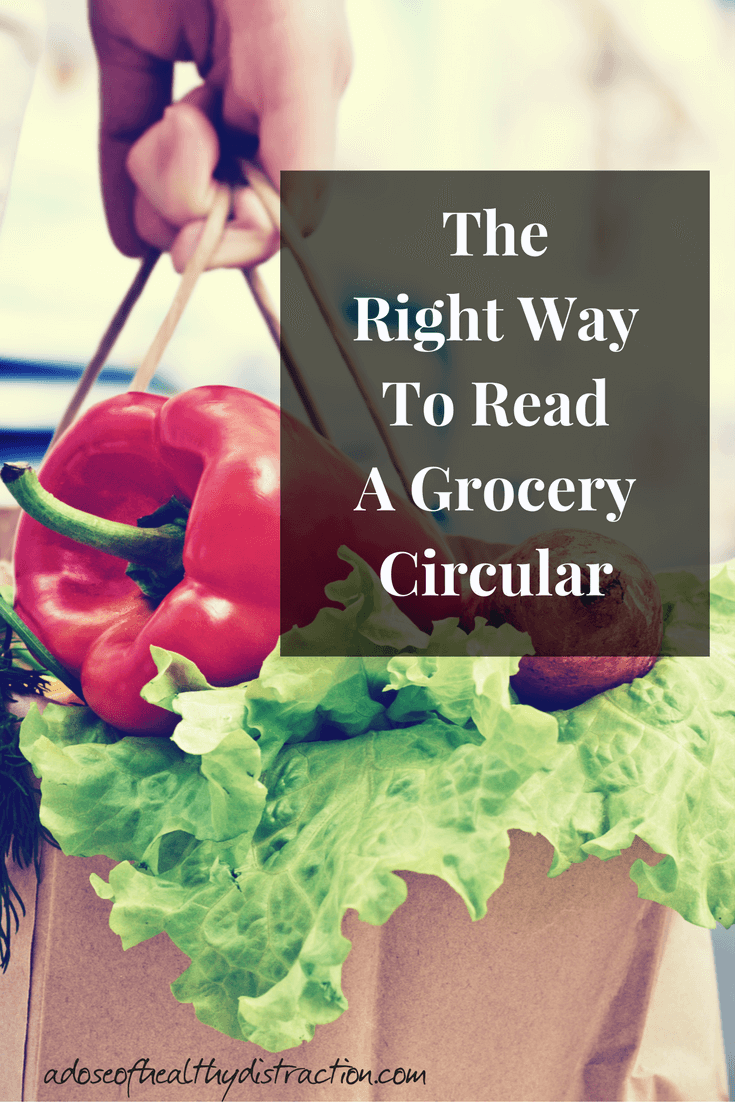 The right way to read a grocery circular